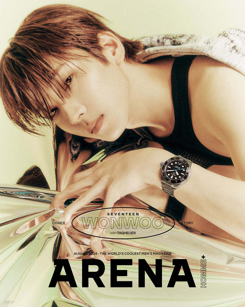 ARENA HOMME+ August 2024 | SEVENTEEN WONWOO Cover