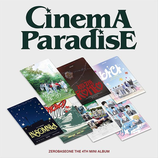 ZEROBASEONE | CINEMA PARADISE (4th Mini Album) ZEROSE ver.