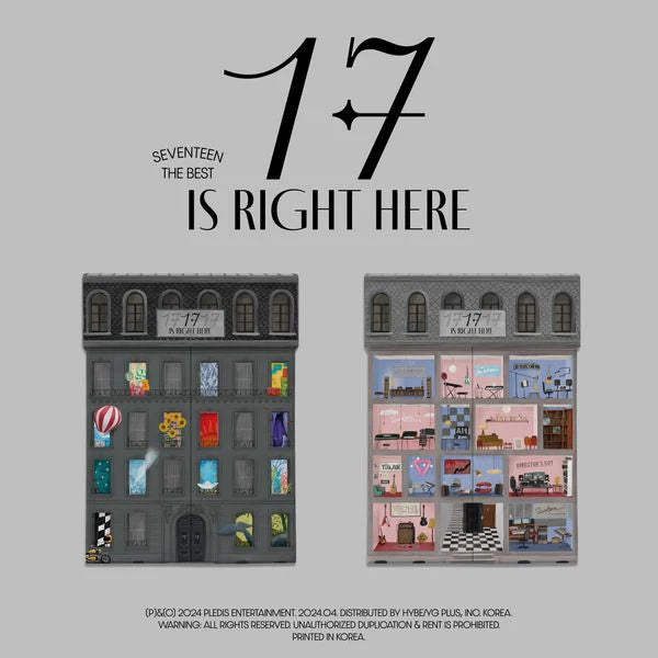 SEVENTEEN | BEST ALBUM (17 IS RIGHT HERE)