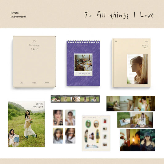 JO YURI | To All Things I Love (1st Photobook)