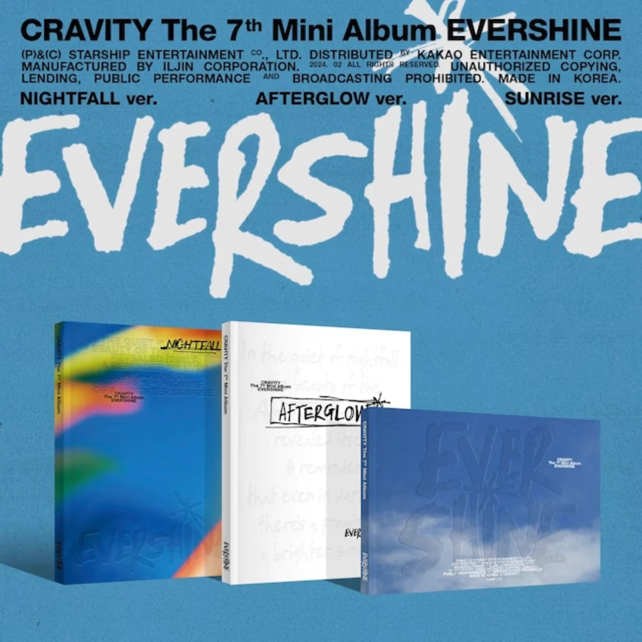 CRAVITY | EVERSHINE (7th Mini Album)