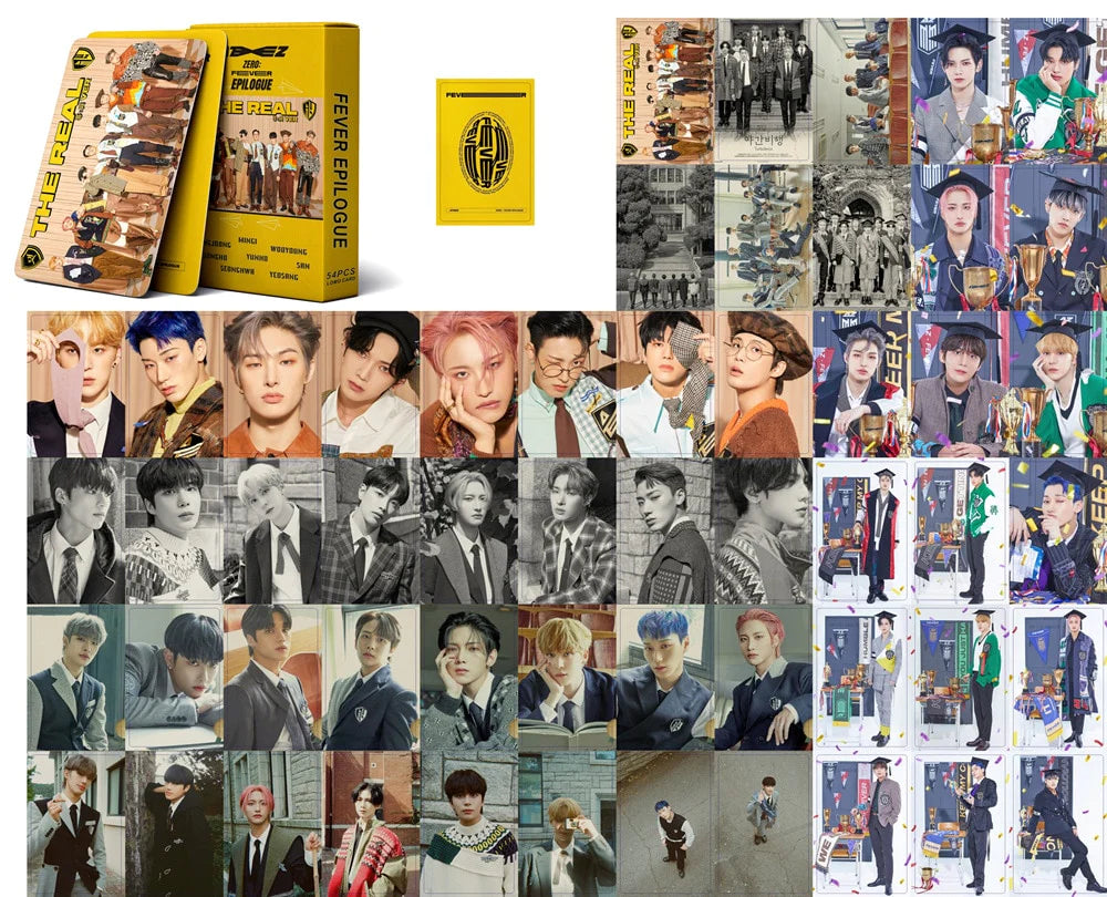 ATEEZ | GOLDEN HOUR : Part.1, THE WORLD EP. FIN: WILL, Limitless, Guerrilla & Paradigm Photo Card Sets (1 Box = 55 Cards! 🫶)