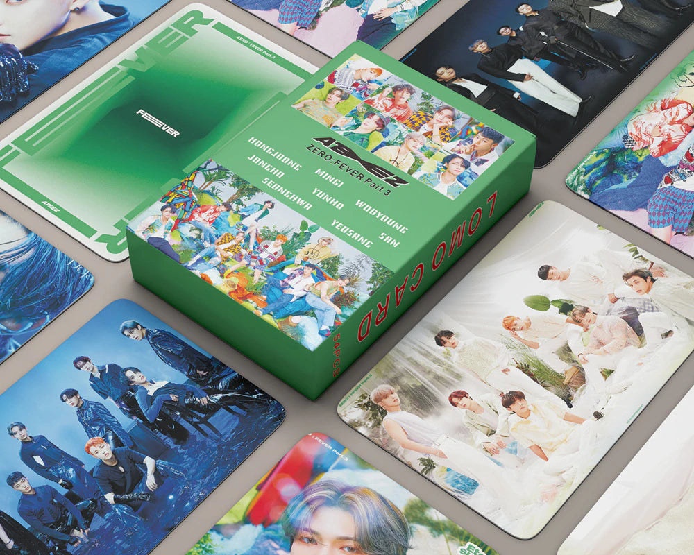 ATEEZ | GOLDEN HOUR : Part.1, THE WORLD EP. FIN: WILL, Limitless, Guerrilla & Paradigm Photo Card Sets (1 Box = 55 Cards! 🫶)