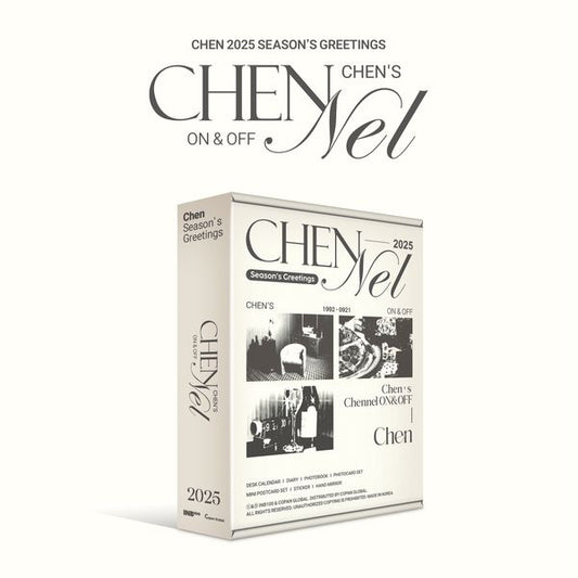 (PRE-ORDER) CHEN 2025 SEASON'S GREETINGS (Chen's Chennel ON & OFF)