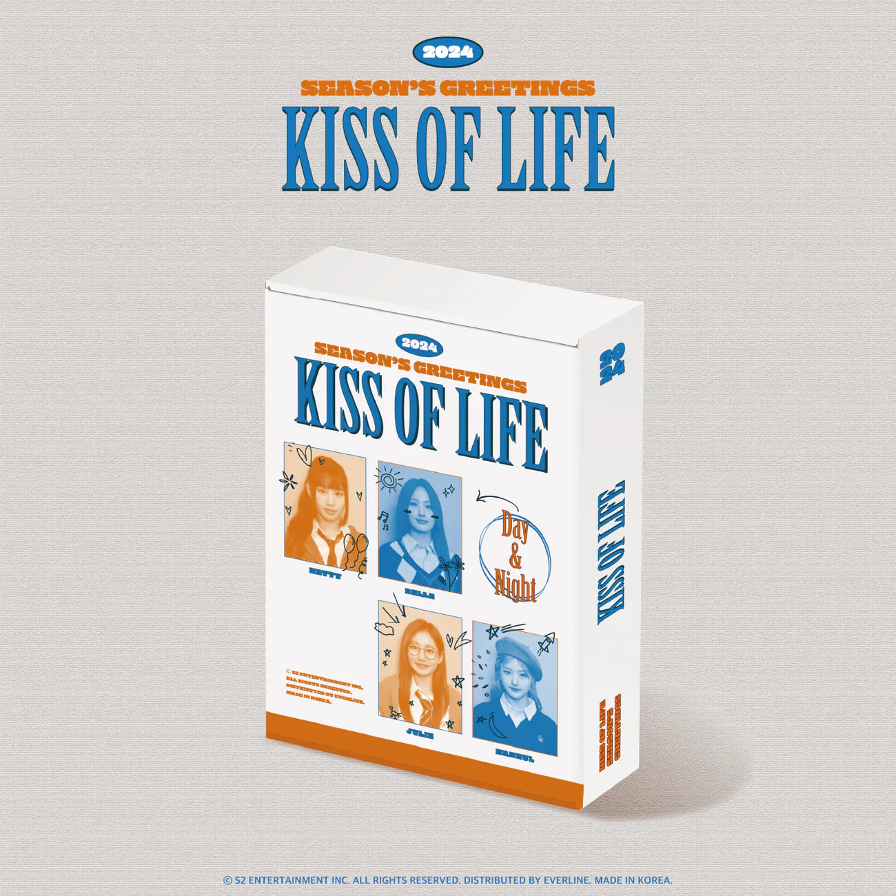 KISS OF LIFE 2024 Season's Greetings