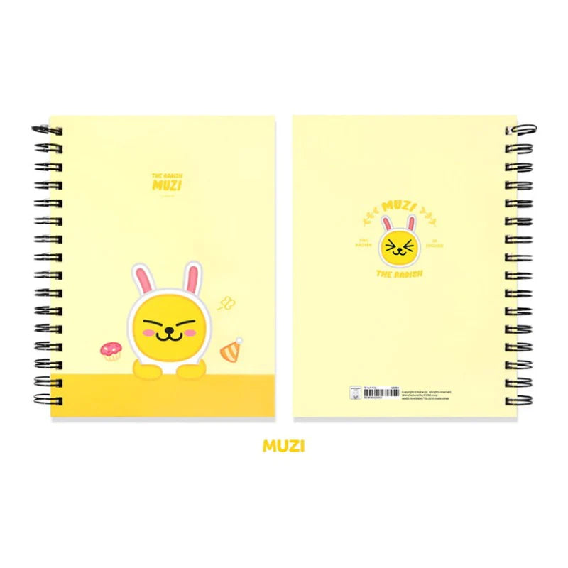 Kakao Friends A5 Spring Index Notebook