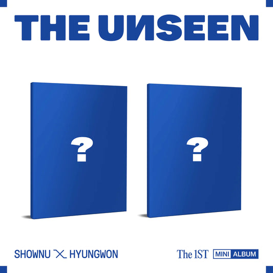 SHOWNU x HYUNGWON | THE UNSEEN (1st Mini Album) Random ver.