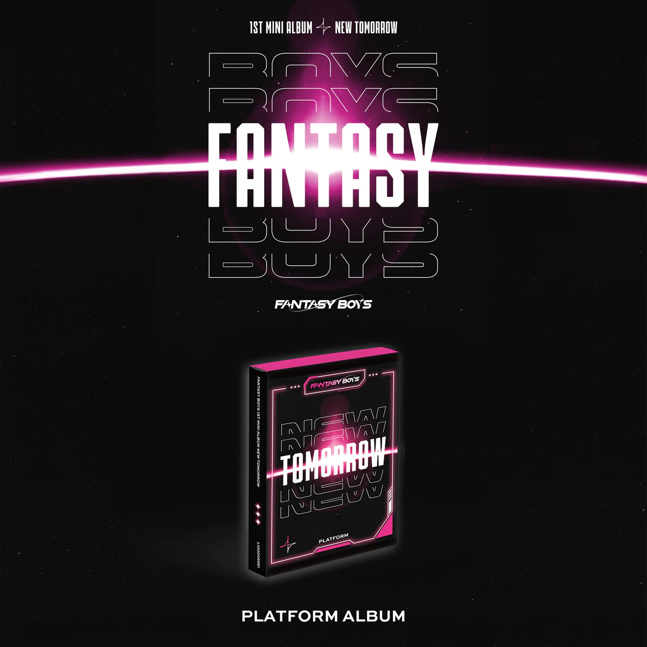 FANTASY BOYS | NEW TOMORROW (1st Mini Album) Platform Ver.