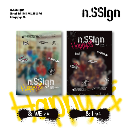 n.SSign | 2nd Mini Album (Happy &)