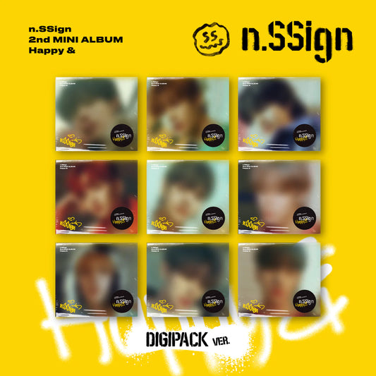 n.SSign | 2nd Mini Album (Happy &) Digipack ver.