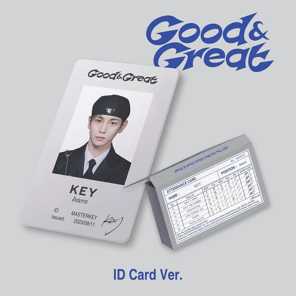 KEY (SHINee) | Good & Great (2nd Mini Album) QR Ver.