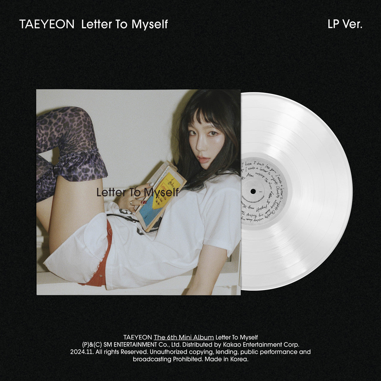 TAEYEON | Letter To Myself (6th Mini Album) LP ver.