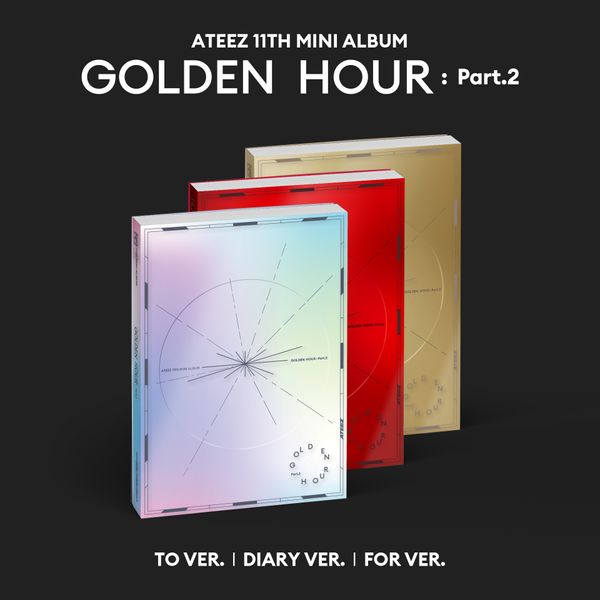 (PRE-ORDER) ATEEZ | GOLDEN HOUR : Part.2 (11th Mini Album)