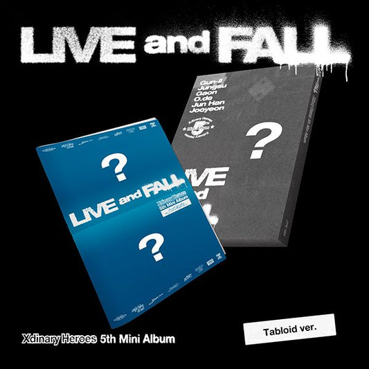 Xdinary Heroes | LIVE and FALL (5th Mini Album) Tabloid ver.