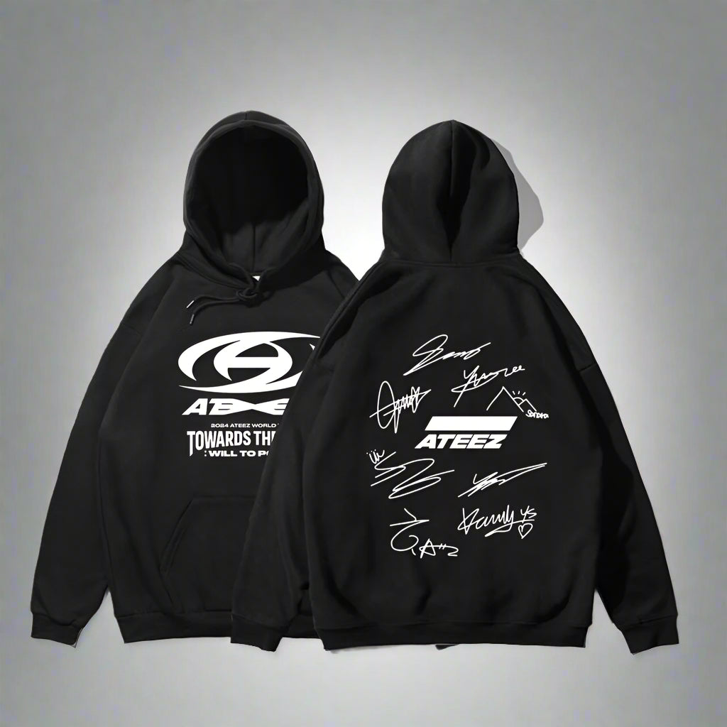 ATEEZ 2024 WORLD TOUR TOWARDS THE LIGHT : WILL TO POWER Signature Hoodie