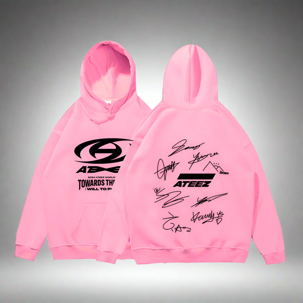 ATEEZ 2024 WORLD TOUR TOWARDS THE LIGHT : WILL TO POWER Signature Hoodie