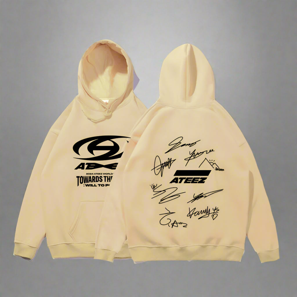 ATEEZ 2024 WORLD TOUR TOWARDS THE LIGHT : WILL TO POWER Signature Hoodie