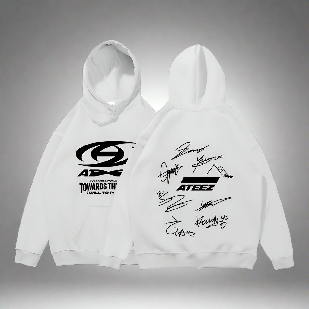 ATEEZ 2024 WORLD TOUR TOWARDS THE LIGHT : WILL TO POWER Signature Hoodie