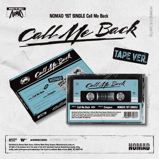 NOMAD | Call Me Back (1st Single Album) TAPE ver.