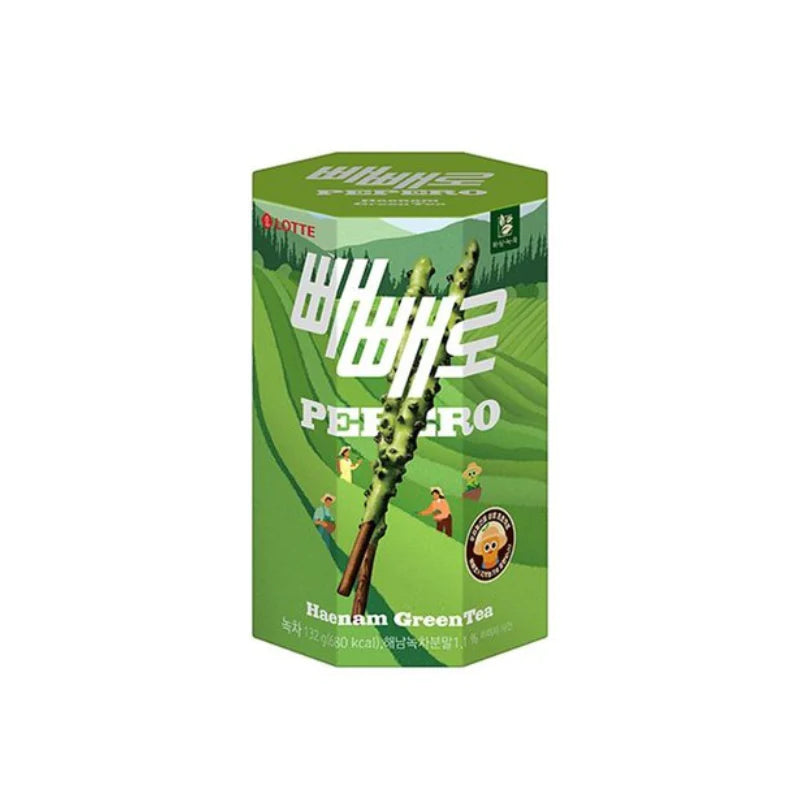 Pepero Haenam Green Tea 132g