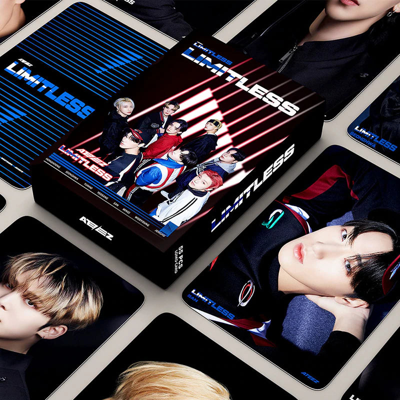 ATEEZ | GOLDEN HOUR : Part.1, THE WORLD EP. FIN: WILL, Limitless, Guerrilla & Paradigm Photo Card Sets (1 Box = 55 Cards! 🫶)