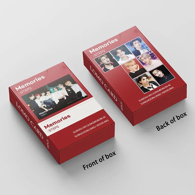 ENHYPEN | DARK BLOOD, MANIFESTO: DAY 1, GGU GGU Package, Memories : Step 2, 2023 Season's Greetings Photo Card Sets (1 Box = 55 Cards! 🫶)