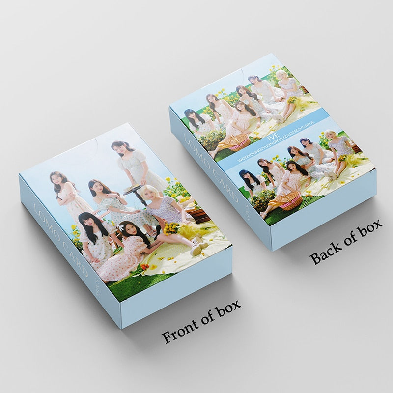 IVE | WAVE, After Like, ELEVEN, LOVE DIVE, I'VE SUMMER, Lovely Vacation, The Prom Queens, I've Ive & 2023 Season's Greetings Photo Card Sets (1 Box = 55 Cards! 🫶)