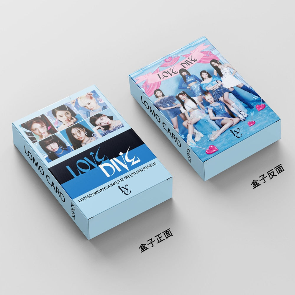 IVE | WAVE, After Like, ELEVEN, LOVE DIVE, I'VE SUMMER, Lovely Vacation, The Prom Queens, I've Ive & 2023 Season's Greetings Photo Card Sets (1 Box = 55 Cards! 🫶)