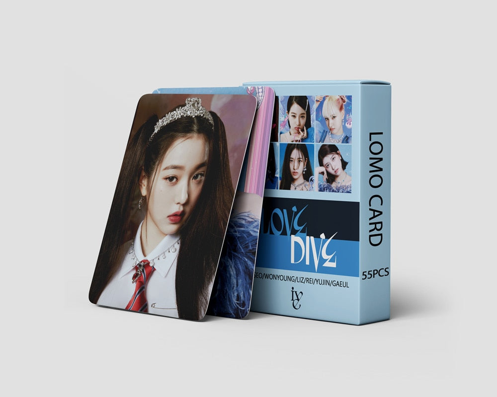 IVE | WAVE, After Like, ELEVEN, LOVE DIVE, I'VE SUMMER, Lovely Vacation, The Prom Queens, I've Ive & 2023 Season's Greetings Photo Card Sets (1 Box = 55 Cards! 🫶)