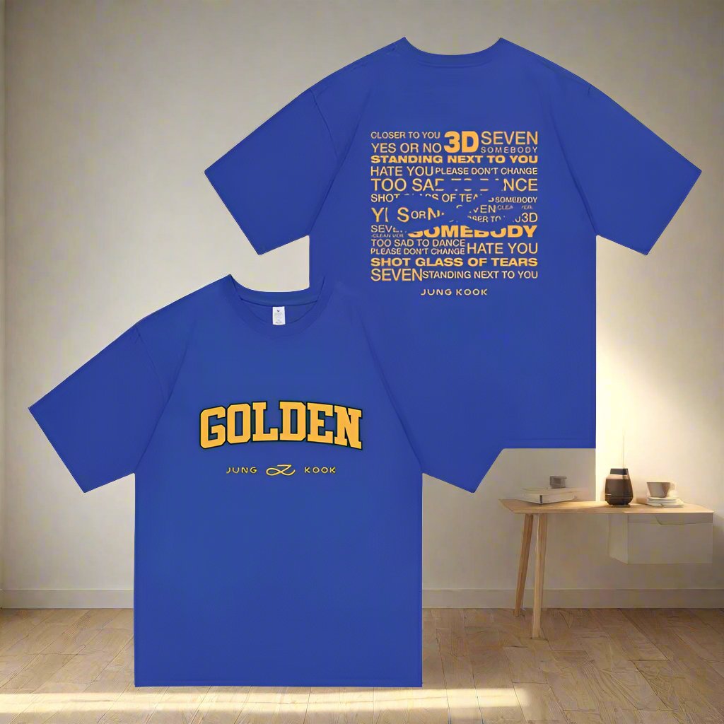 Jungkook "GOLDEN" T-Shirt