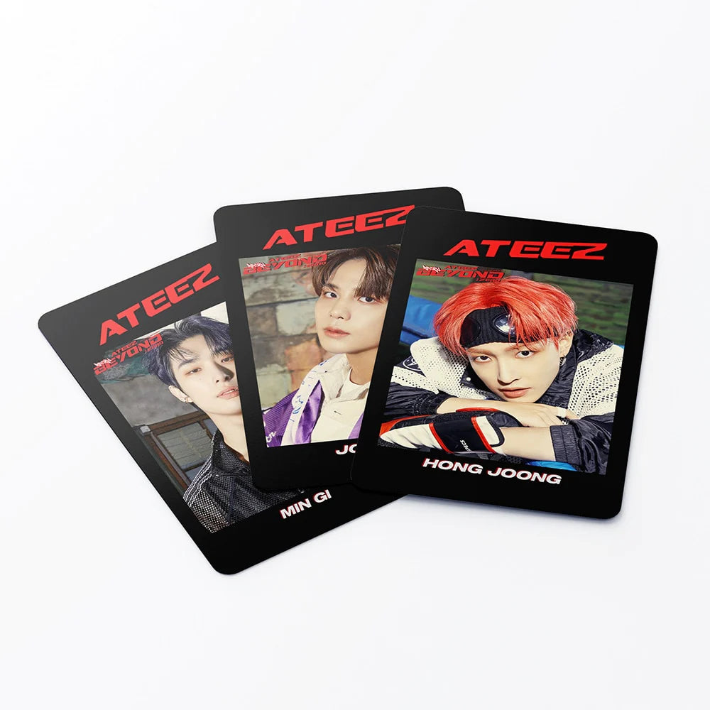 ATEEZ | GOLDEN HOUR : Part.1, THE WORLD EP. FIN: WILL, Limitless, Guerrilla & Paradigm Photo Card Sets (1 Box = 55 Cards! 🫶)