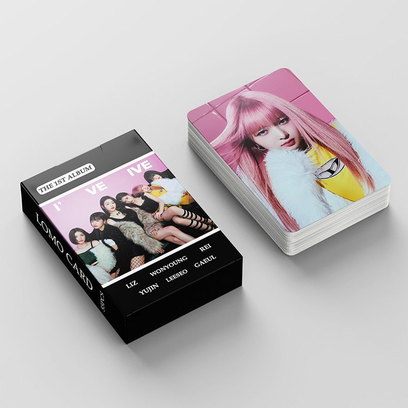 IVE | WAVE, After Like, ELEVEN, LOVE DIVE, I'VE SUMMER, Lovely Vacation, The Prom Queens, I've Ive & 2023 Season's Greetings Photo Card Sets (1 Box = 55 Cards! 🫶)