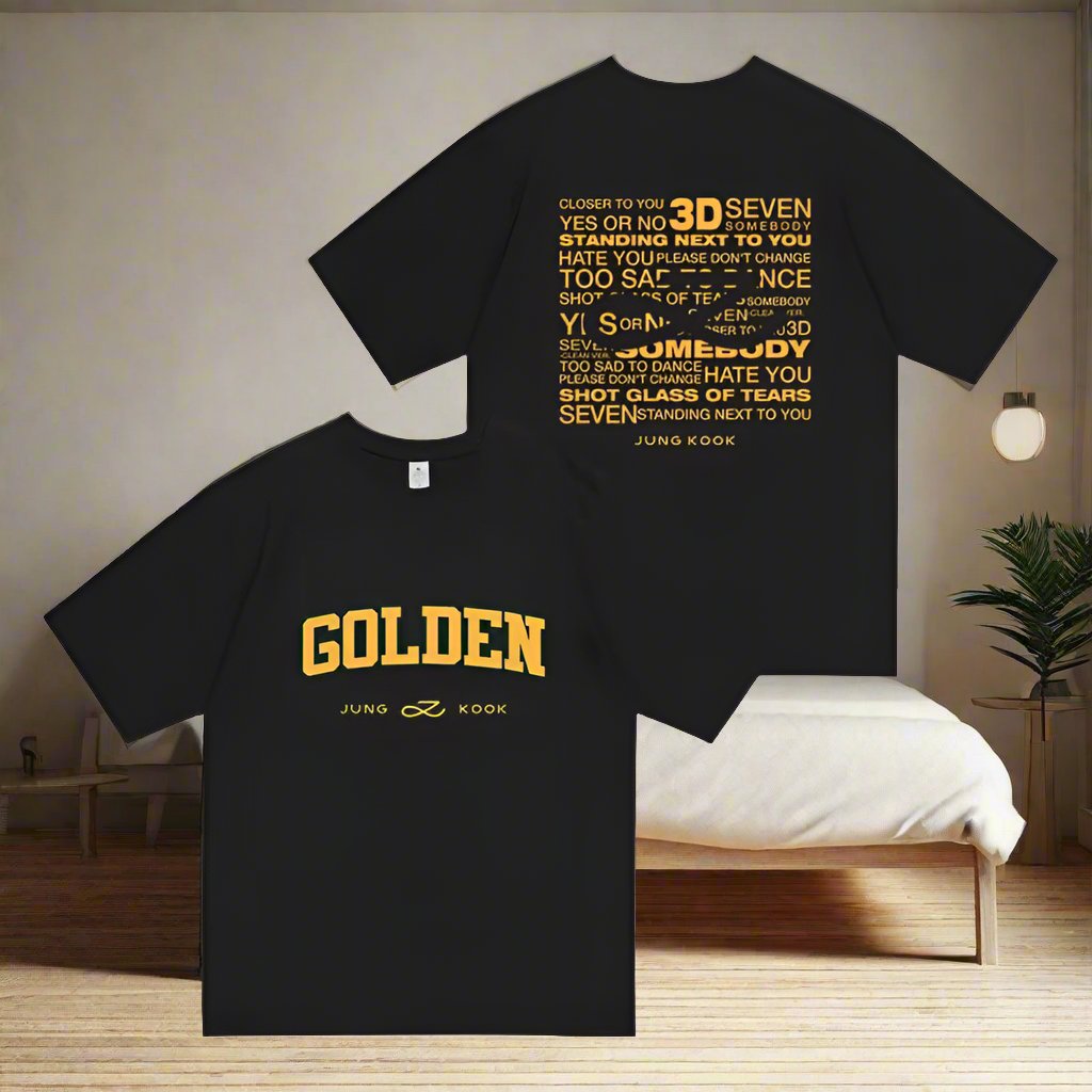 Jungkook "GOLDEN" T-Shirt