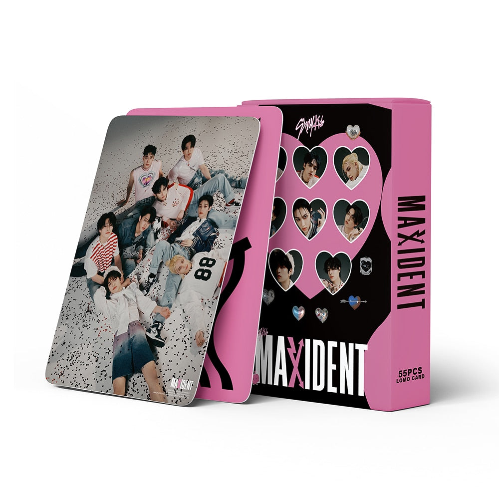 STRAY KIDS | ATE, Magic School, ROCK-STAR, 2024 Season's Greetings, ★★★★★ - 5-Star, MAXIDENT, NO EASY & ODDINARY Photo Card Sets (1 Box = 55 Cards! 🫶)