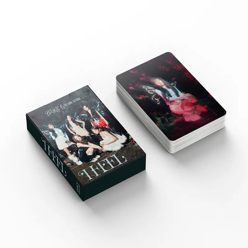 (G)I-DLE | I Feel, I Never Die, I DO, Just Me ( )I-dle, I Love, I Am Free-ty, 2023 Season's Greetings "Blooming Day" Photo Card Sets (1 Box = 55 Cards! 🫶)