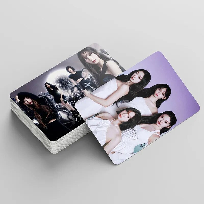 aespa | My World, SYNK : HYPER LINE, Better Things, Girls, ILLUSION Photo Card Sets (1 Box = 55 Cards! 🫶)