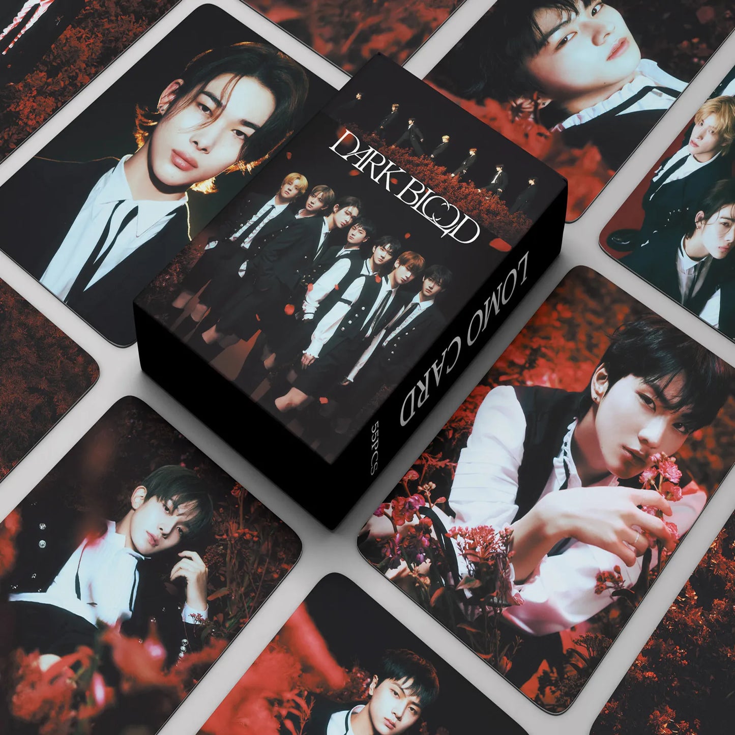 ENHYPEN | DARK BLOOD, MANIFESTO: DAY 1, GGU GGU Package, Memories : Step 2, 2023 Season's Greetings Photo Card Sets (1 Box = 55 Cards! 🫶)