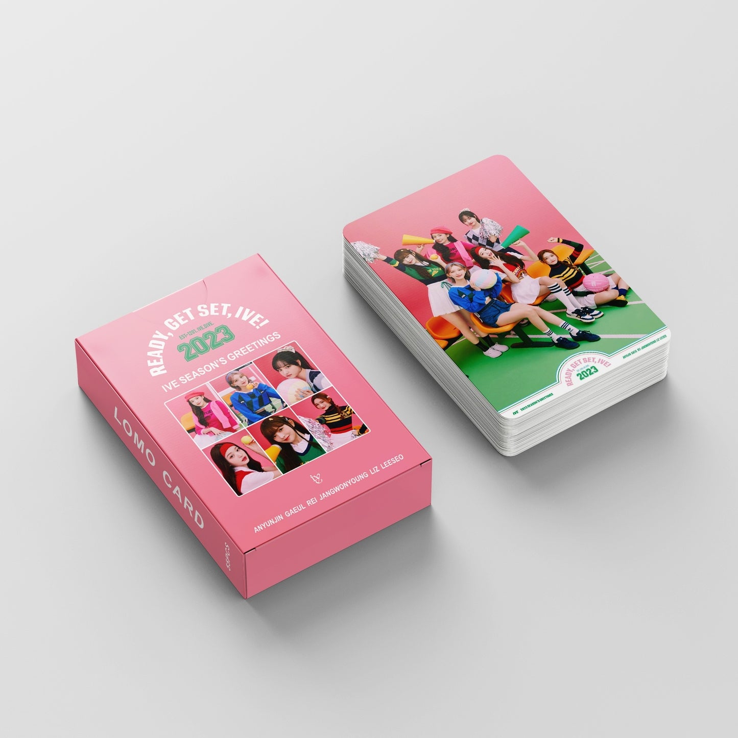 IVE | WAVE, After Like, ELEVEN, LOVE DIVE, I'VE SUMMER, Lovely Vacation, The Prom Queens, I've Ive & 2023 Season's Greetings Photo Card Sets (1 Box = 55 Cards! 🫶)