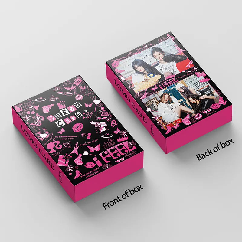 (G)I-DLE | I Feel, I Never Die, I DO, Just Me ( )I-dle, I Love, I Am Free-ty, 2023 Season's Greetings "Blooming Day" Photo Card Sets (1 Box = 55 Cards! 🫶)