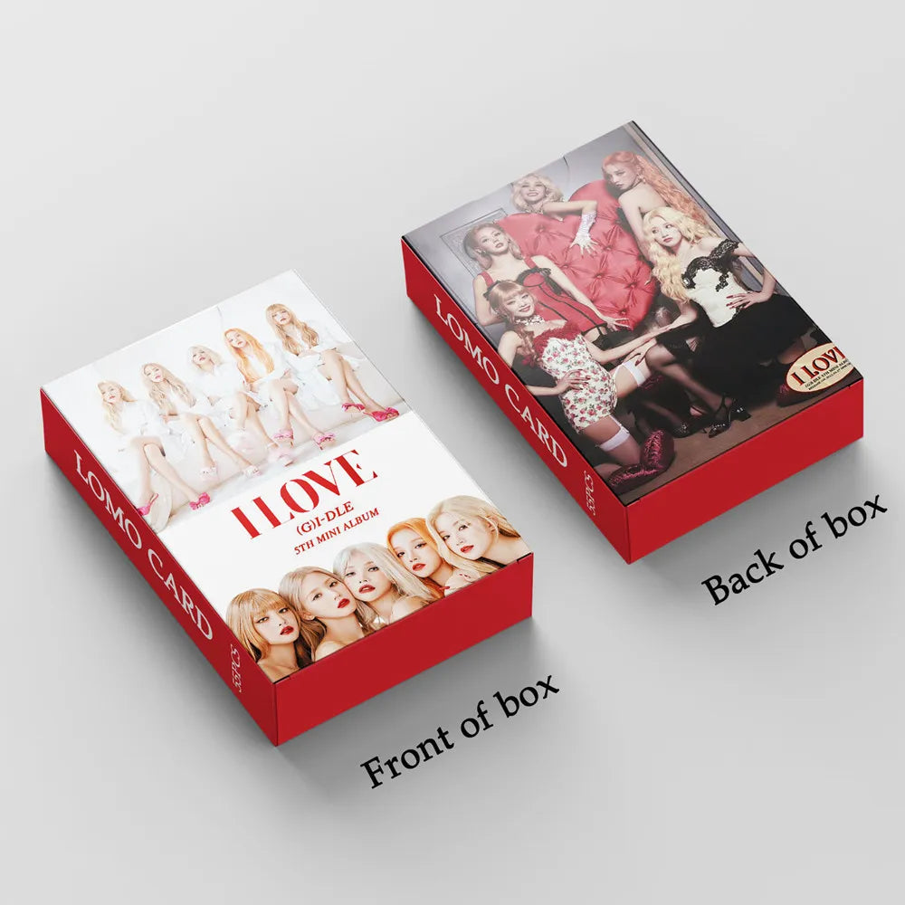 (G)I-DLE | I Feel, I Never Die, I DO, Just Me ( )I-dle, I Love, I Am Free-ty, 2023 Season's Greetings "Blooming Day" Photo Card Sets (1 Box = 55 Cards! 🫶)