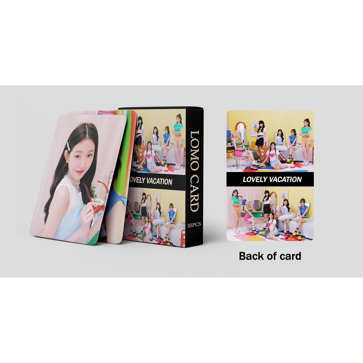 IVE | WAVE, After Like, ELEVEN, LOVE DIVE, I'VE SUMMER, Lovely Vacation, The Prom Queens, I've Ive & 2023 Season's Greetings Photo Card Sets (1 Box = 55 Cards! 🫶)