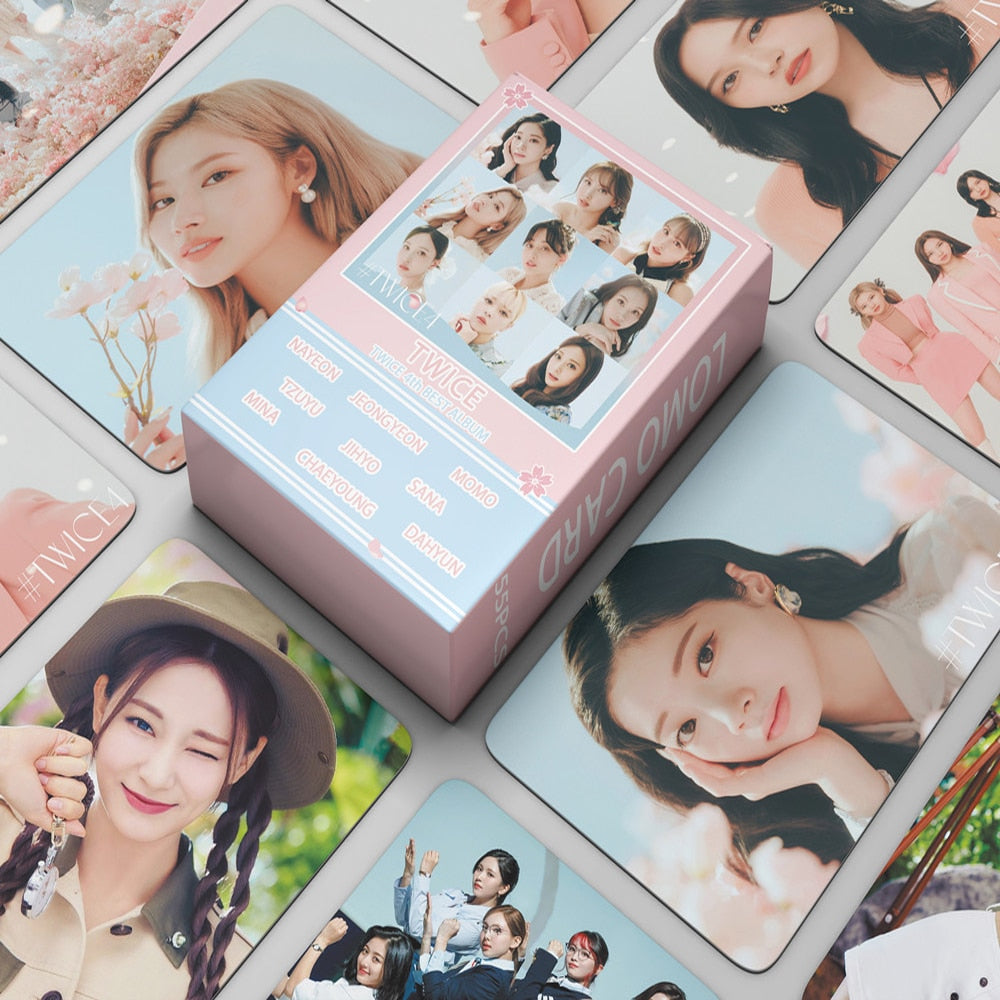 TWICE drops the beautiful album covers for their 4th Japan Best Album  '#TWICE4