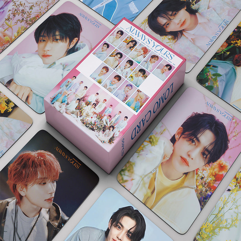 SEVENTEEN | GOING, ALWAYS YOURS, FML, THE NAME;17, Face the Sun, Sector 17, Darl+ing, Dream, CARAT LAND Photo Card Sets (1 Box = 55 Cards! 🫶)