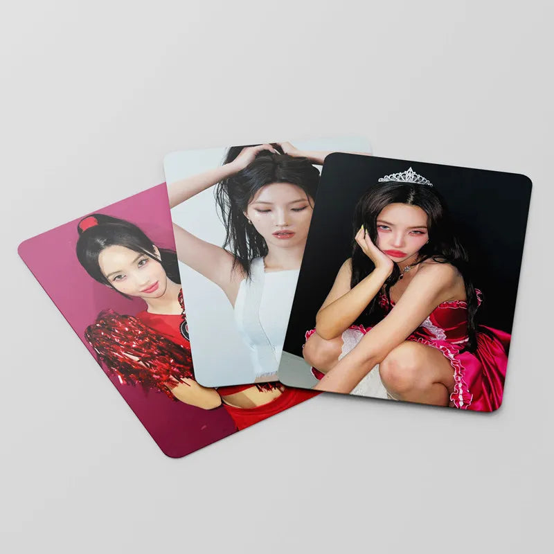 (G)I-DLE | I Feel, I Never Die, I DO, Just Me ( )I-dle, I Love, I Am Free-ty, 2023 Season's Greetings "Blooming Day" Photo Card Sets (1 Box = 55 Cards! 🫶)