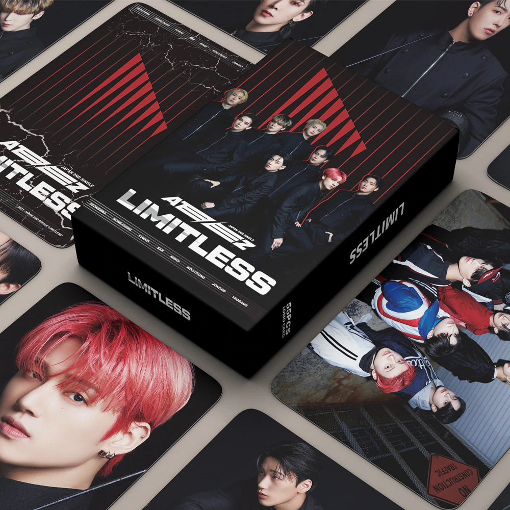 ATEEZ | GOLDEN HOUR : Part.1, THE WORLD EP. FIN: WILL, Limitless, Guerrilla & Paradigm Photo Card Sets (1 Box = 55 Cards! 🫶)