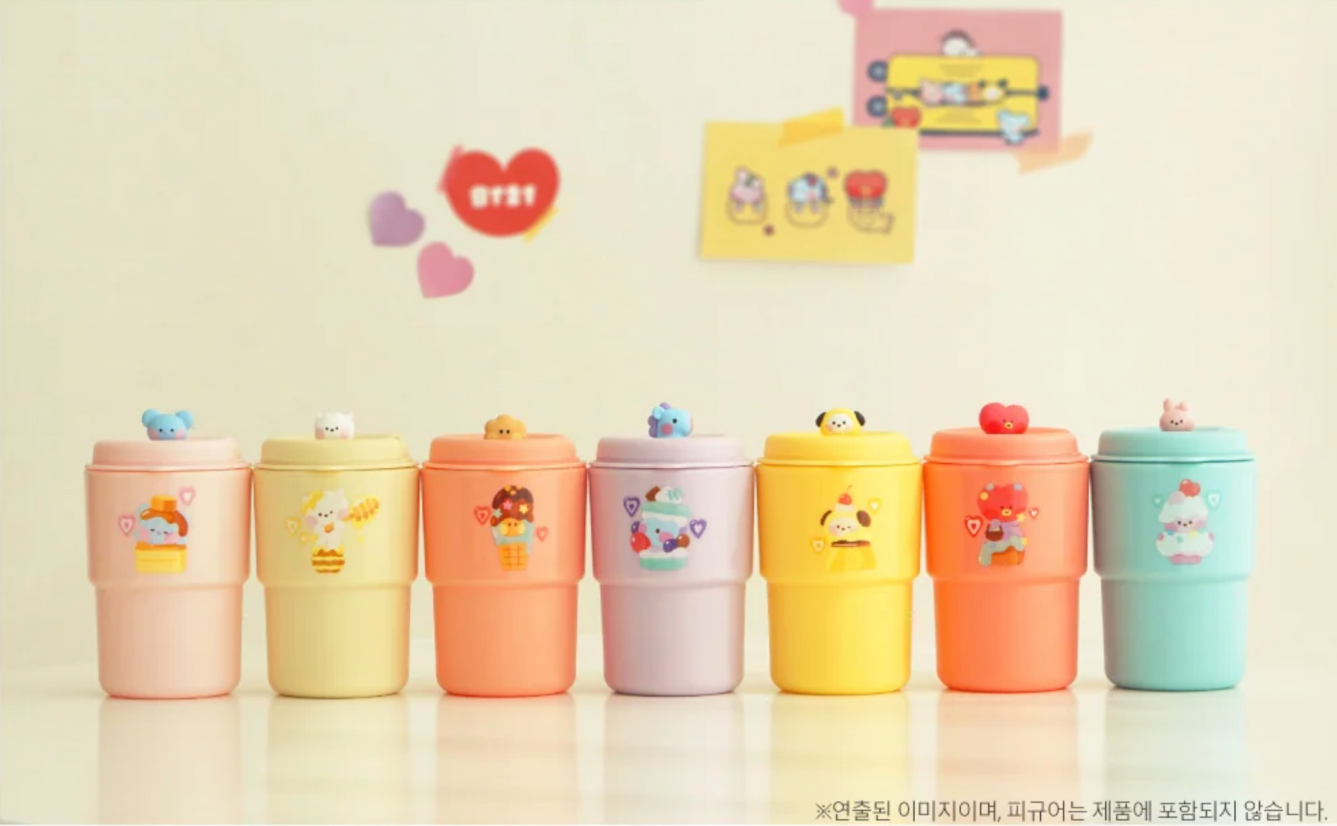 BT21 minini Large Insulated Can Tumbler