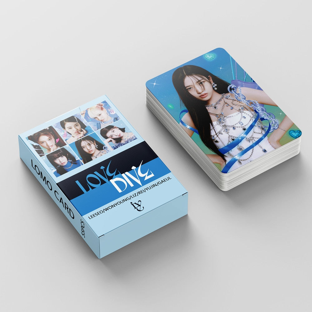 IVE | WAVE, After Like, ELEVEN, LOVE DIVE, I'VE SUMMER, Lovely Vacation, The Prom Queens, I've Ive & 2023 Season's Greetings Photo Card Sets (1 Box = 55 Cards! 🫶)