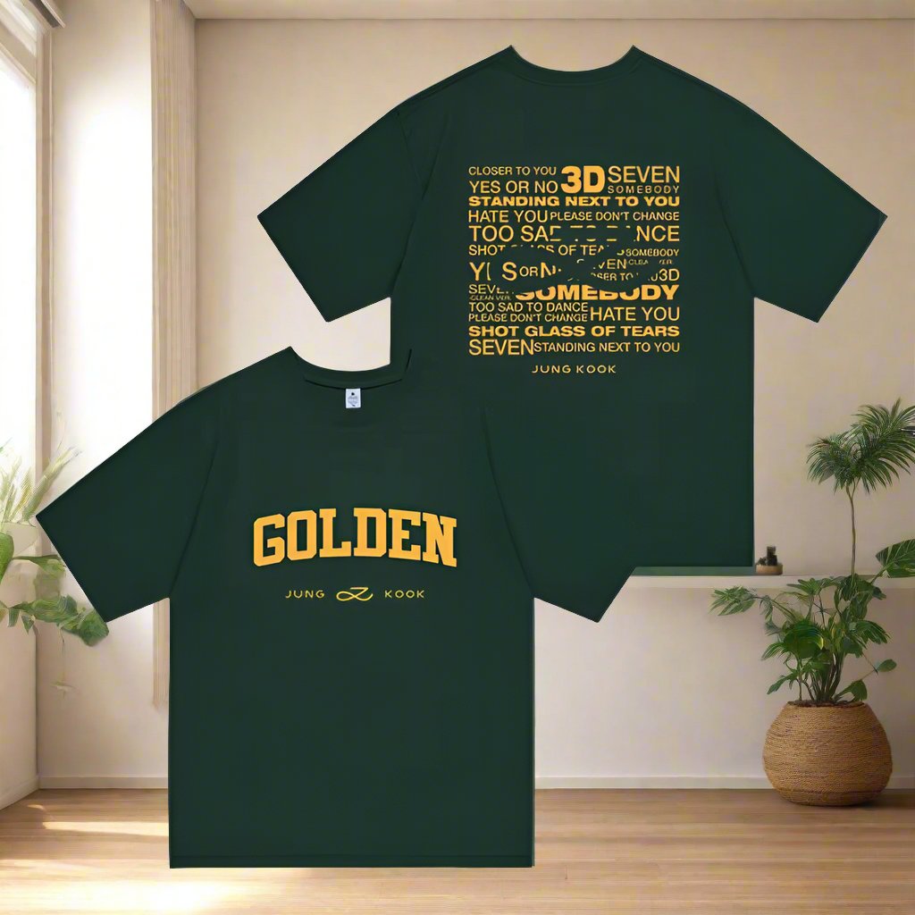 Jungkook "GOLDEN" T-Shirt