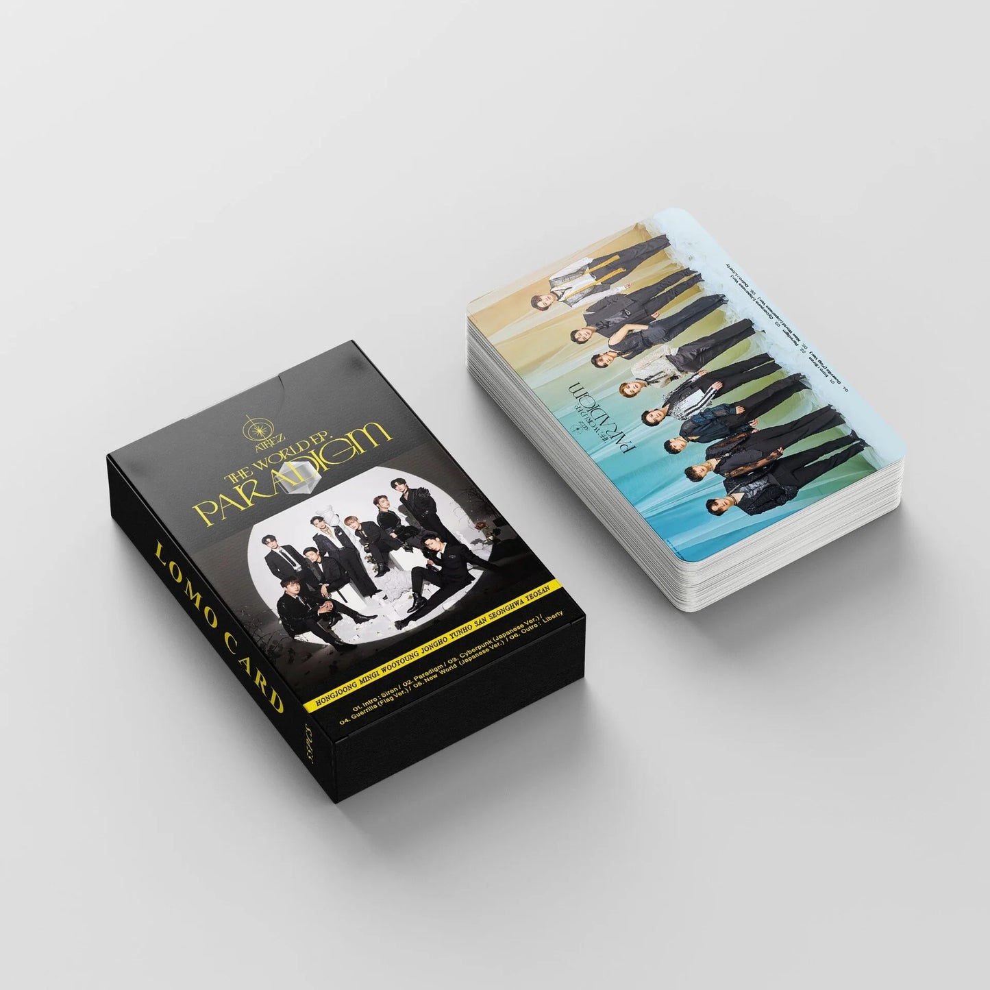 ATEEZ | GOLDEN HOUR : Part.1, THE WORLD EP. FIN: WILL, Limitless, Guerrilla & Paradigm Photo Card Sets (1 Box = 55 Cards! 🫶)