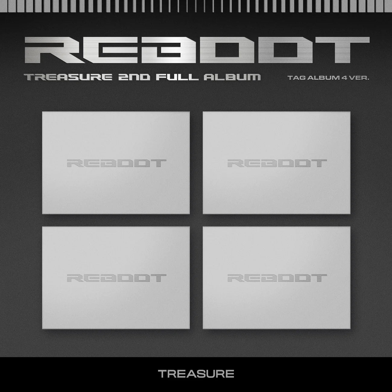 TREASURE | REBOOT (2nd Full Album) YG Tag Album | Random ver.